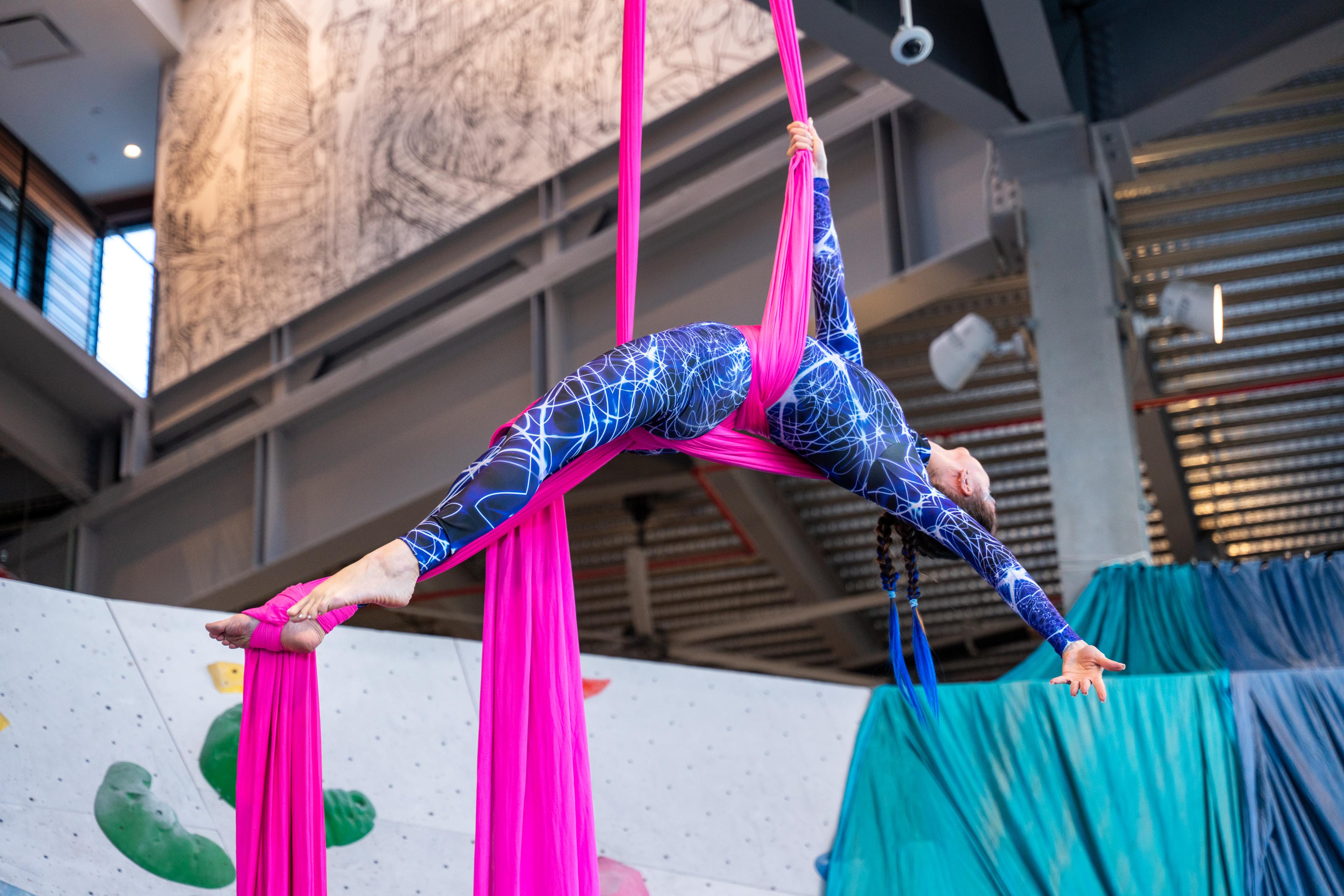 Aerial yoga