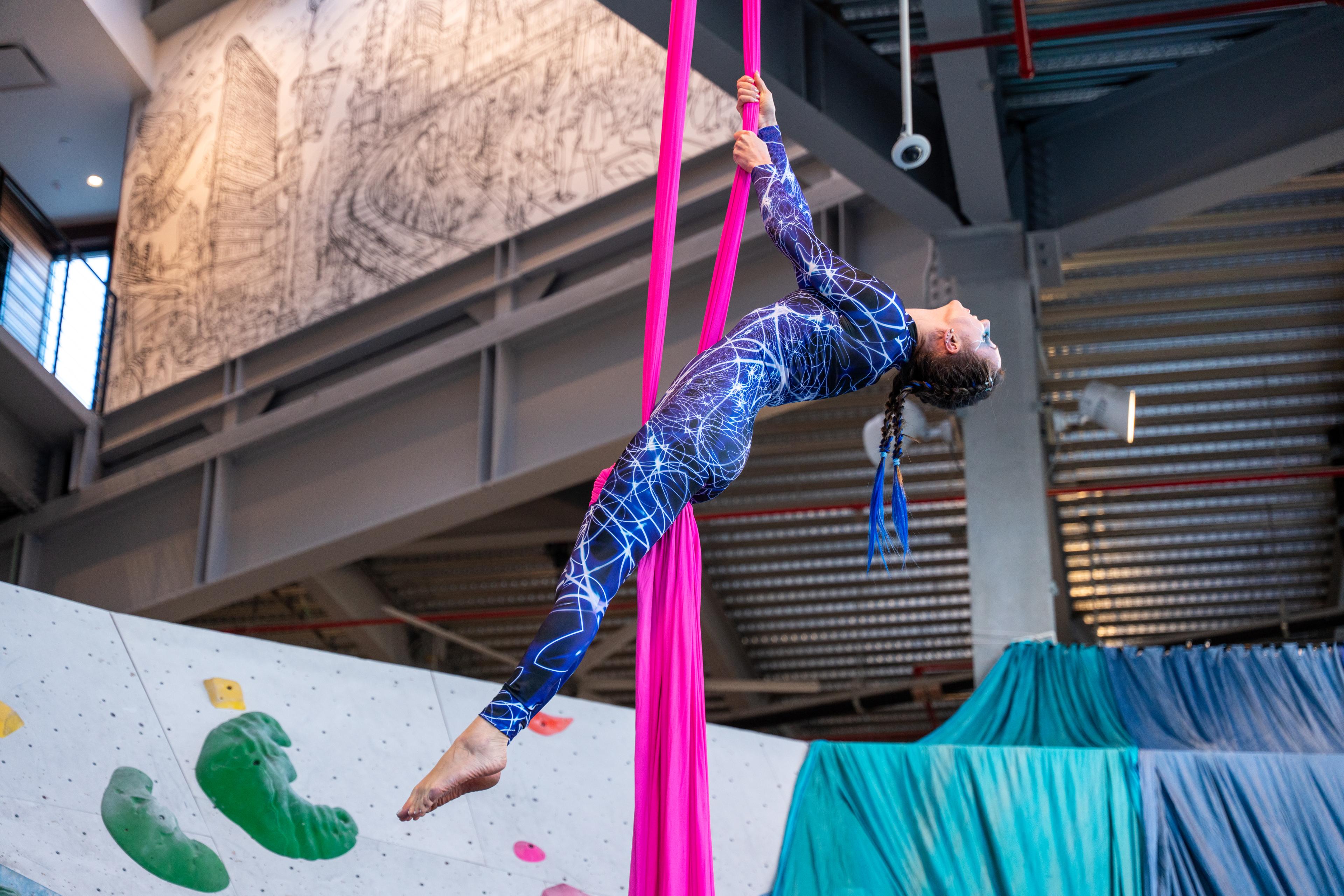 Aerial yoga